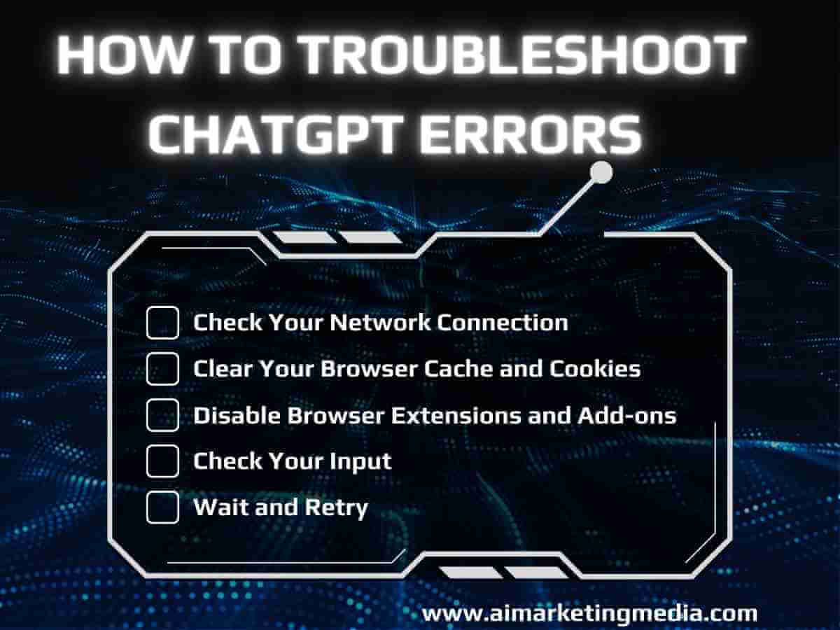 How to Troubleshoot ChatGPT Errors ​