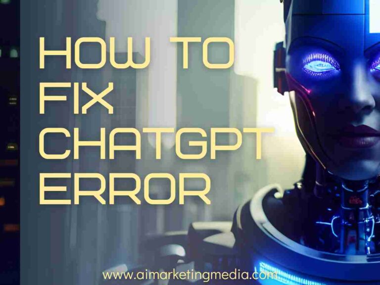 how to fix chatgpt error