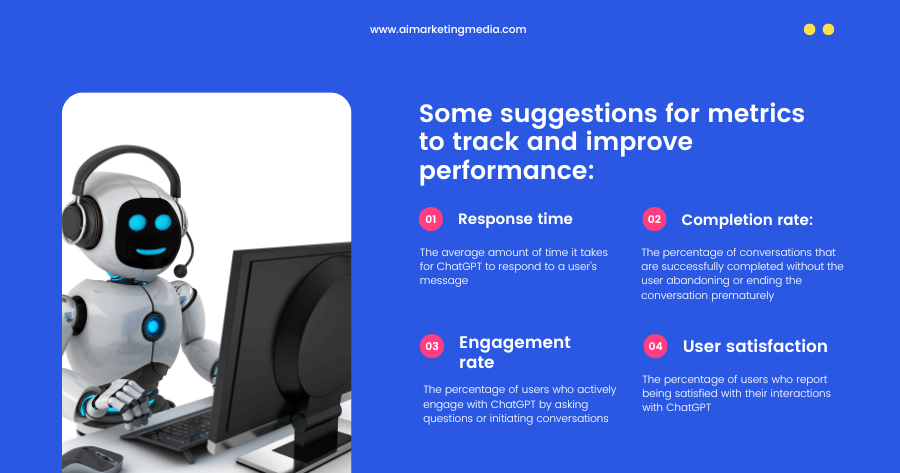 Some suggestions for metrics to track and improve performance: